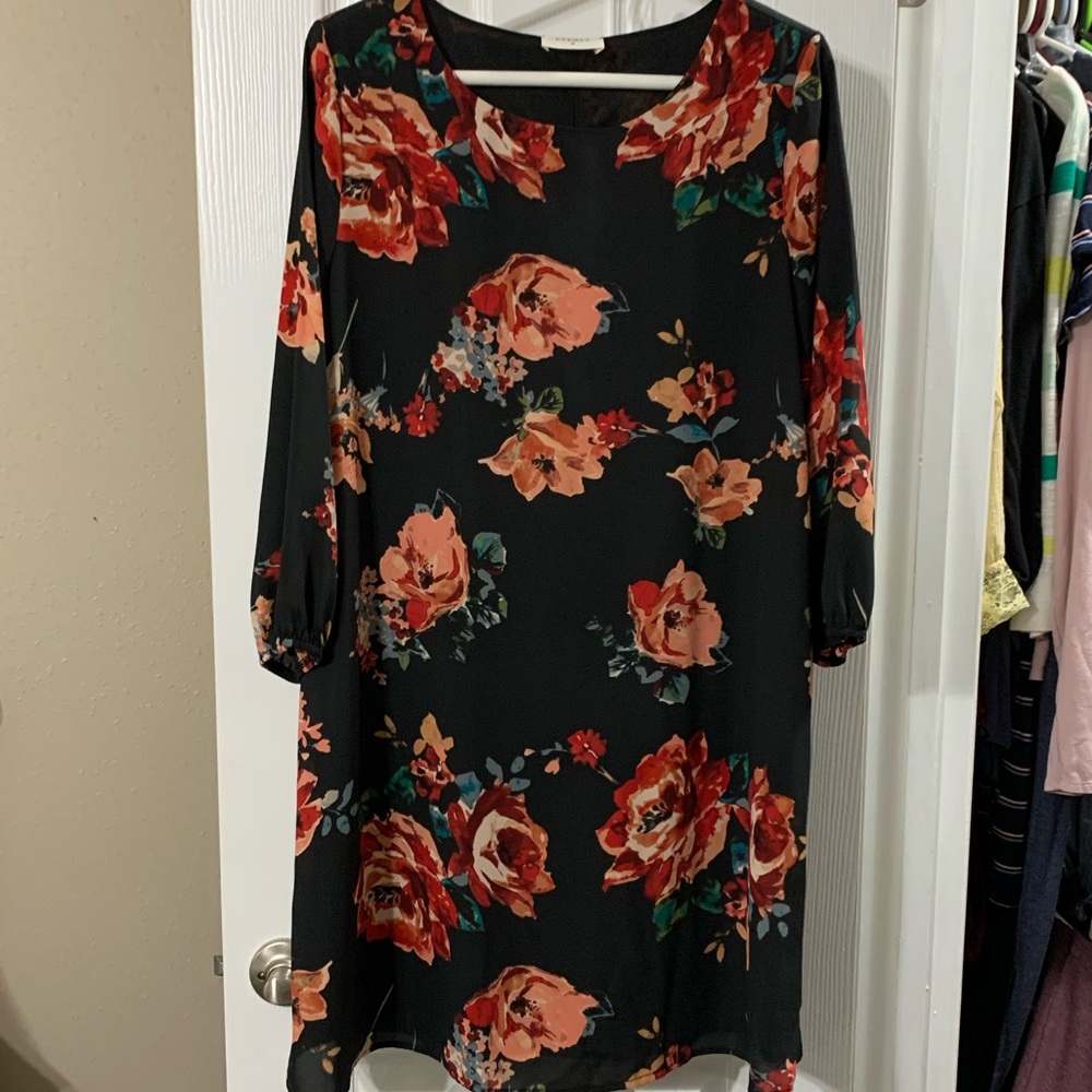 Everly floral dress